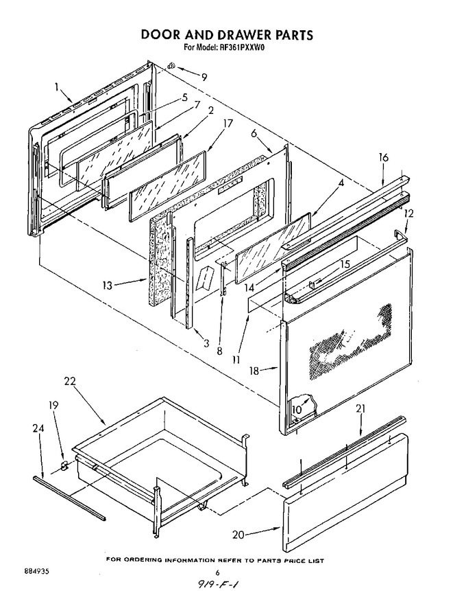Diagram for RF361PXXW0