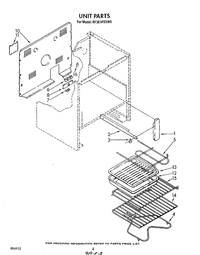 Diagram for RF361PXXW0