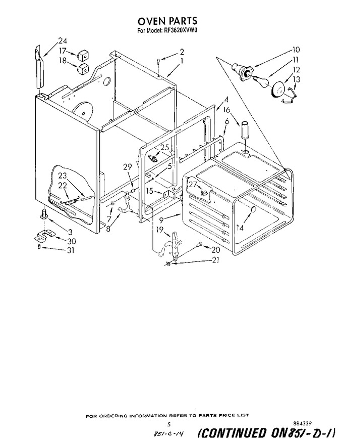 Diagram for RF3620XVW0