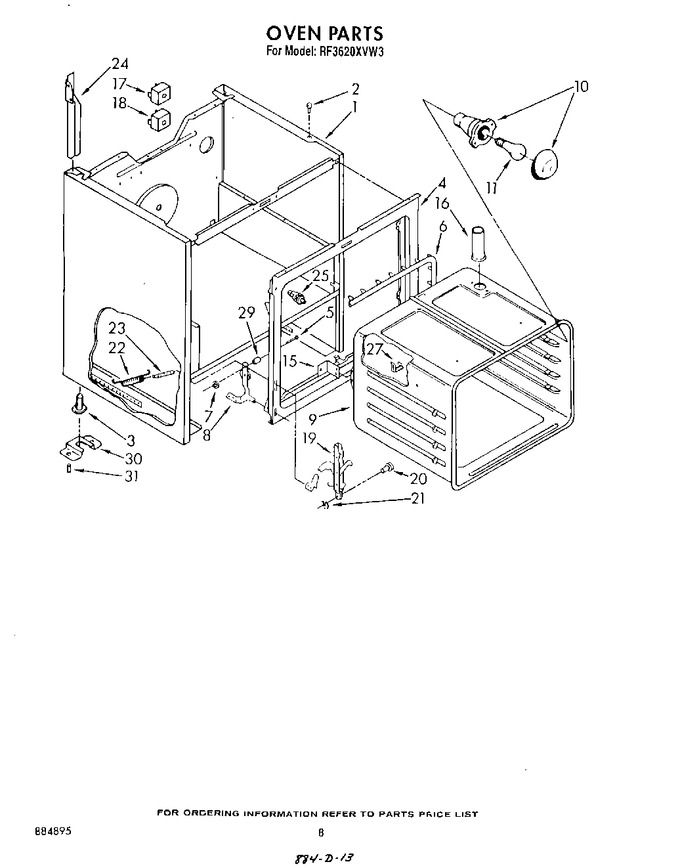 Diagram for RF3620XVW3