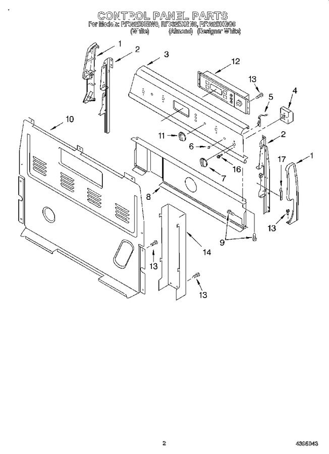 Diagram for RF362BXGW0