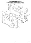 Diagram for 02 - Control Panel Parts