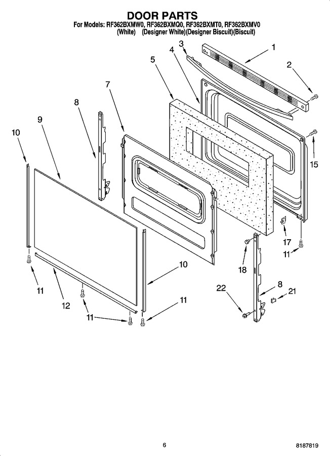 Diagram for RF362BXMQ0