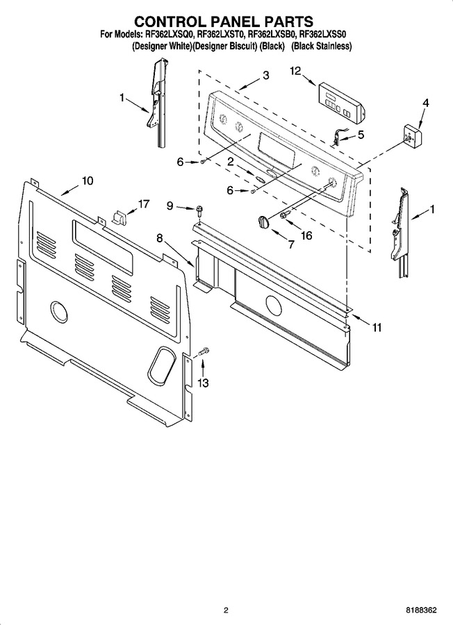 Diagram for RF362LXSS0