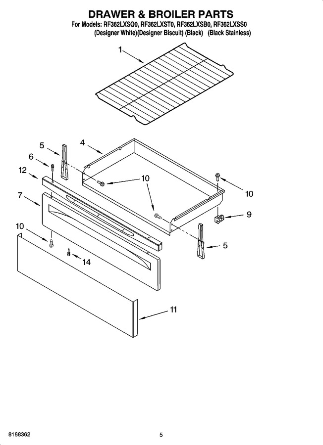 Diagram for RF362LXSB0