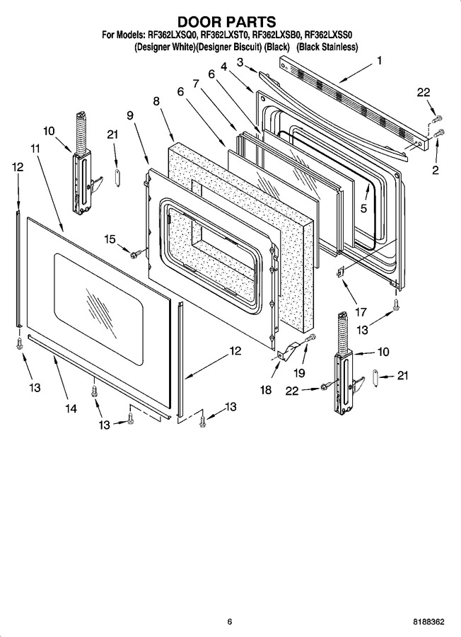 Diagram for RF362LXSB0