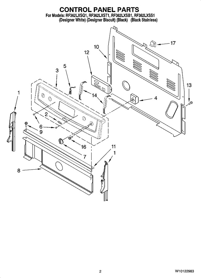 Diagram for RF362LXSQ1