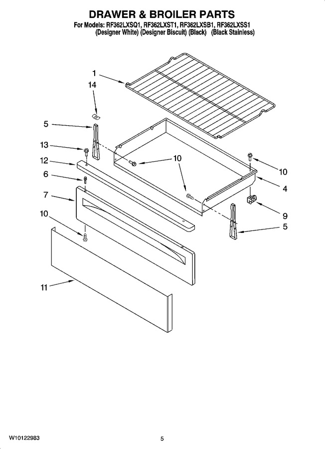 Diagram for RF362LXSQ1
