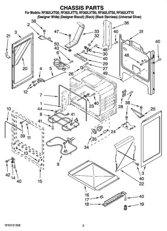 Diagram for RF362LXTS0