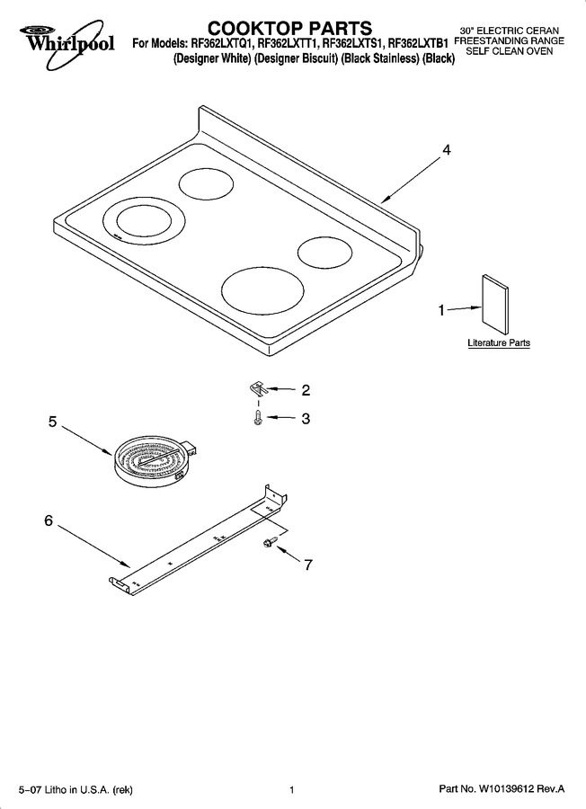Diagram for RF362LXTB1