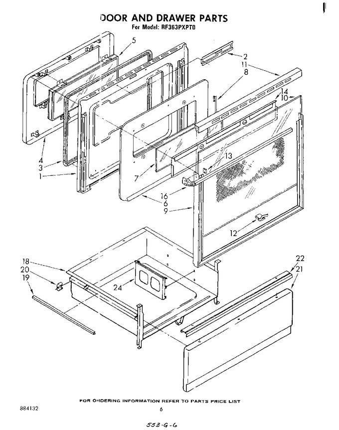 Diagram for RF363PXPT0