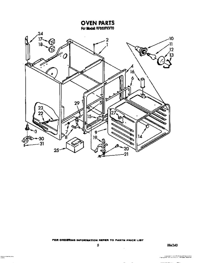 Diagram for RF363PXVT0
