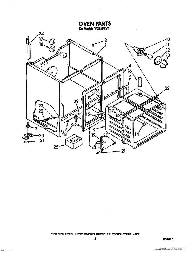 Diagram for RF363PXVT1
