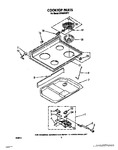 Diagram for 02 - Cooktop, Lit/optional