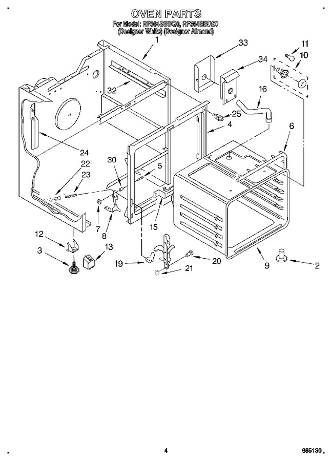 Diagram for RF364BBDQ0