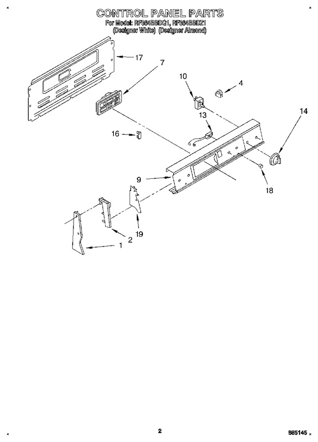 Diagram for RF364BBDZ1