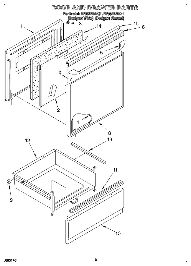 Diagram for RF364BBDZ1