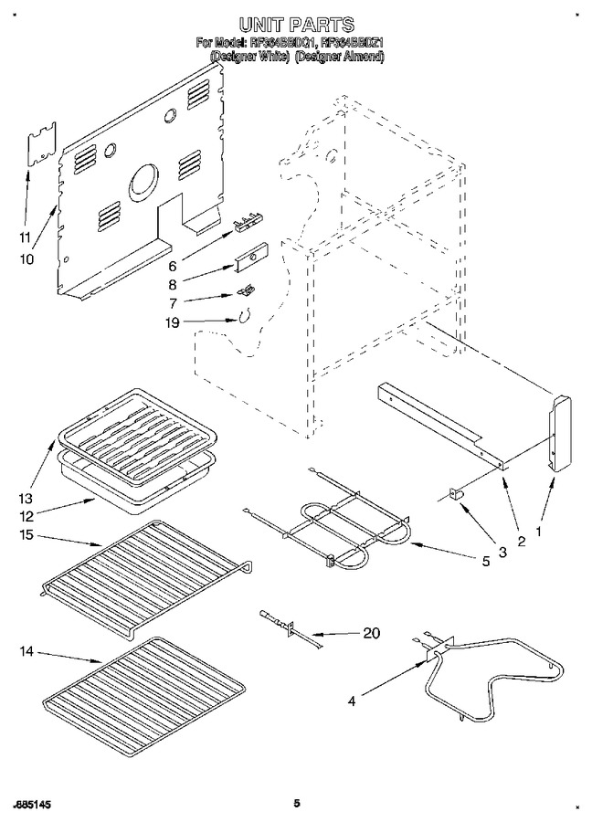 Diagram for RF364BBDZ1