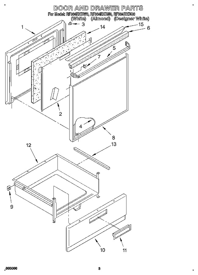 Diagram for RF364BXBQ0