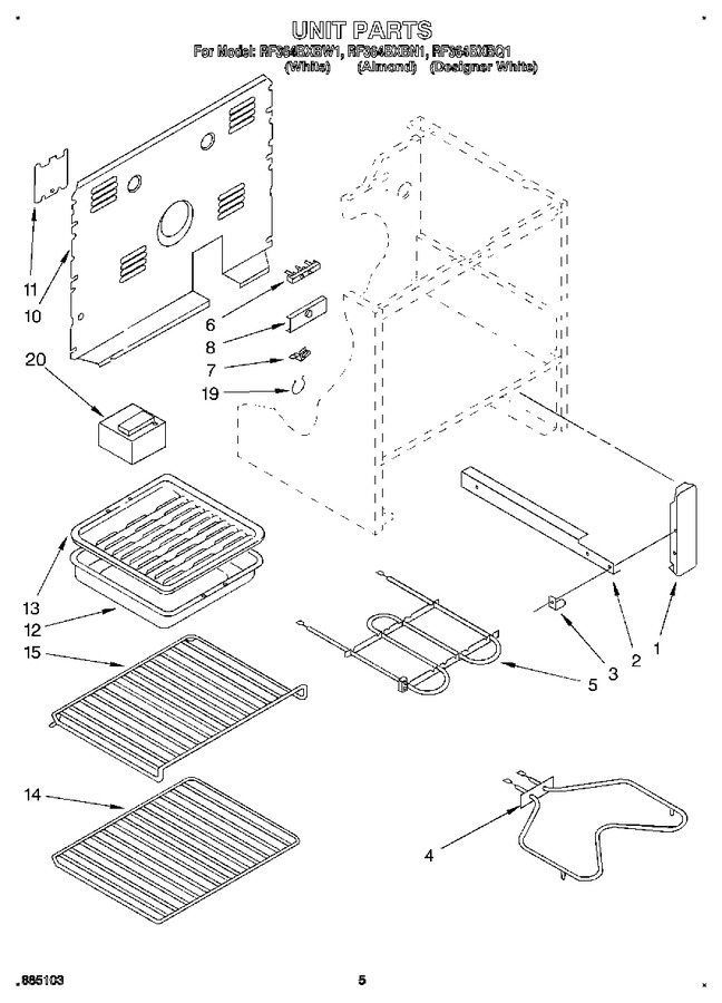 Diagram for RF364BXBQ1