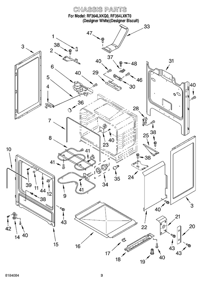 Diagram for RF364LXKT0