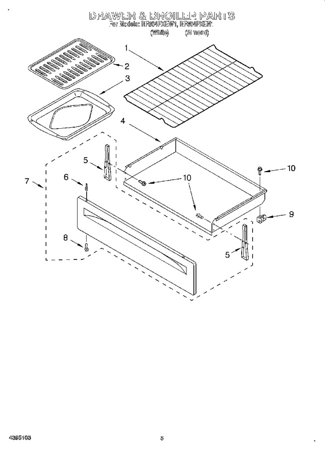 Diagram for RF364PXEW1