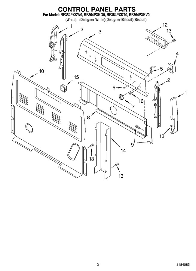 Diagram for RF364PXKT0