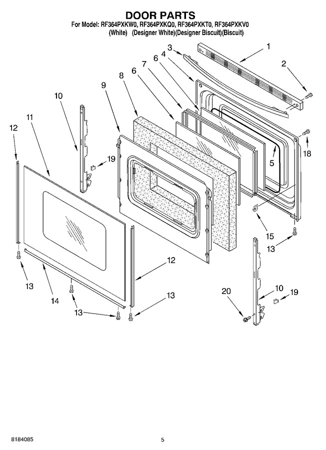 Diagram for RF364PXKQ0