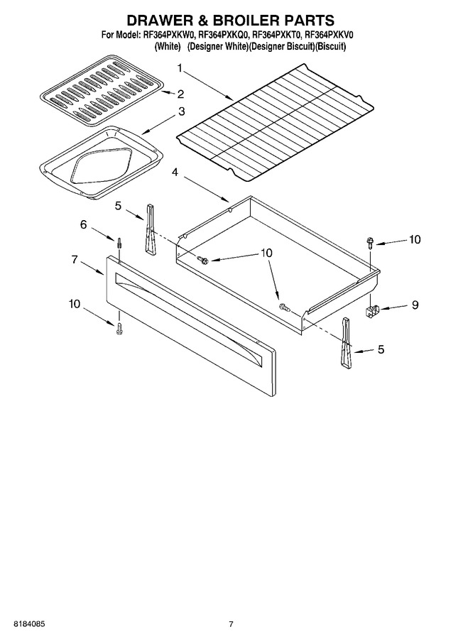 Diagram for RF364PXKV0