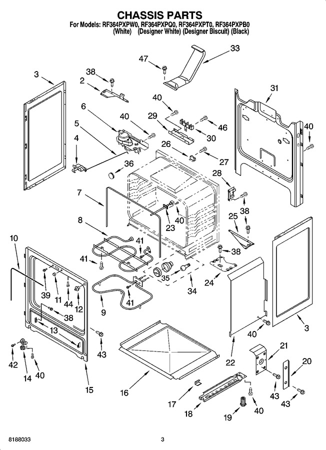Diagram for RF364PXPB0