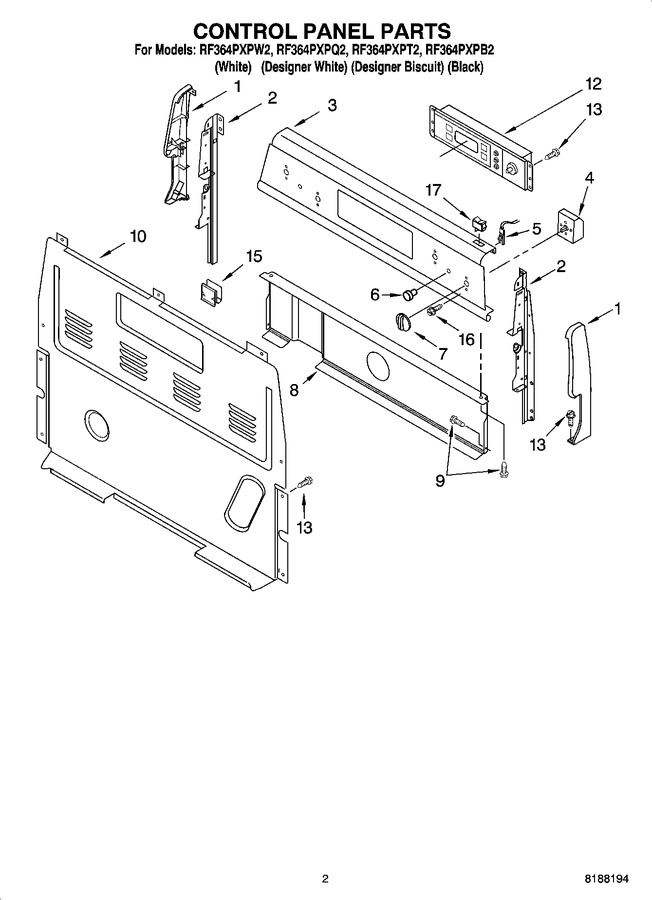 Diagram for RF364PXPQ2