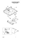Diagram for 02 - Cooktop, Lit/optional
