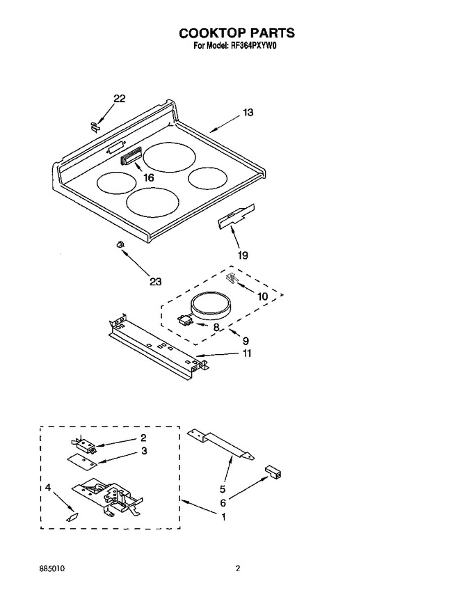 Diagram for RF364PXYN0
