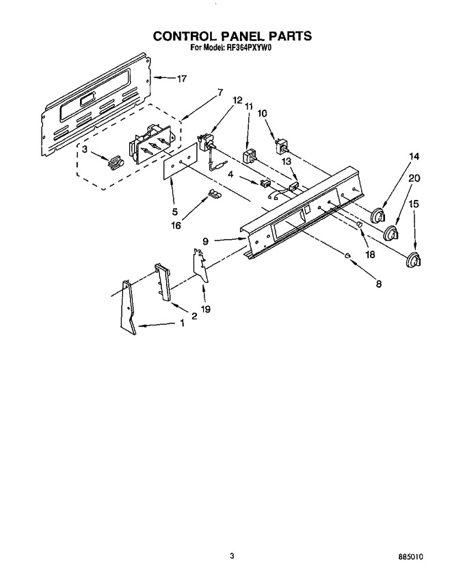 Diagram for RF364PXYN0