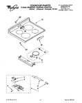Diagram for 01 - Cooktop, Lit/optional