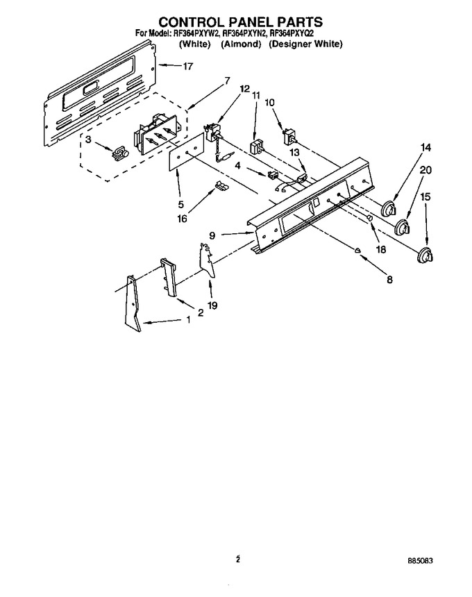 Diagram for RF364PXYQ2
