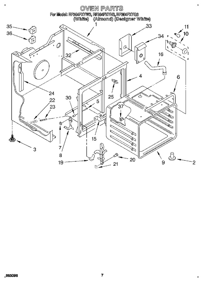 Diagram for RF364PXYN3