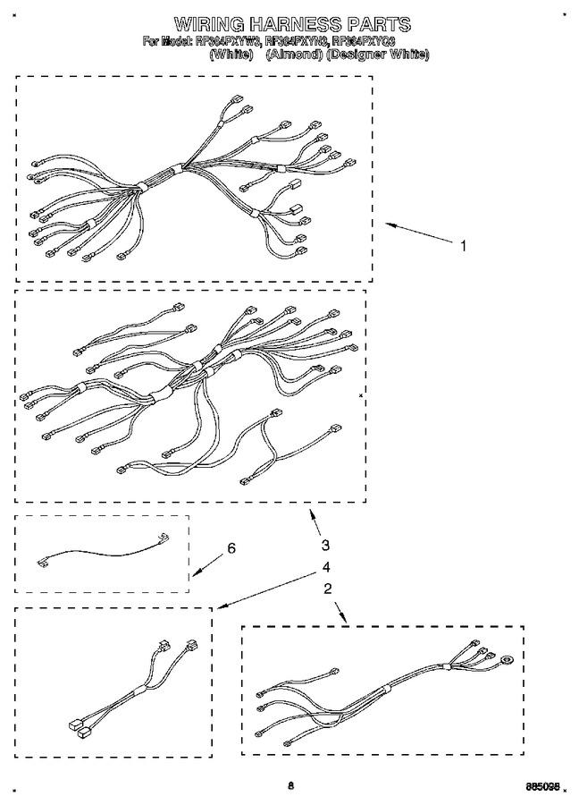 Diagram for RF364PXYQ3
