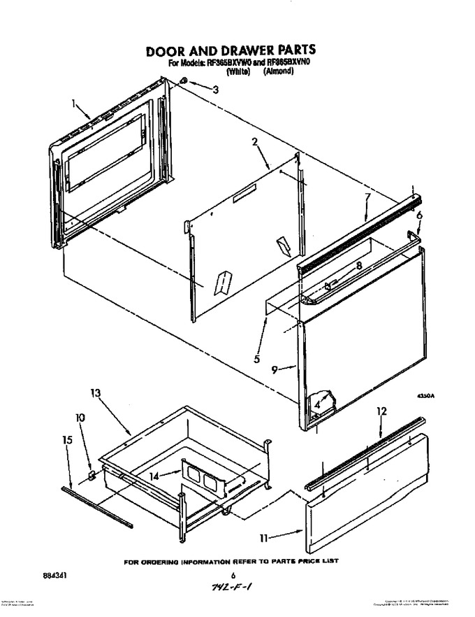 Diagram for RF365BXVW0