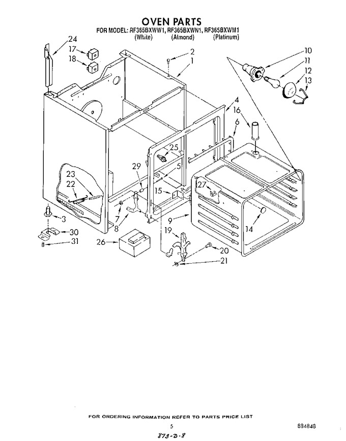 Diagram for RF365BXWM1
