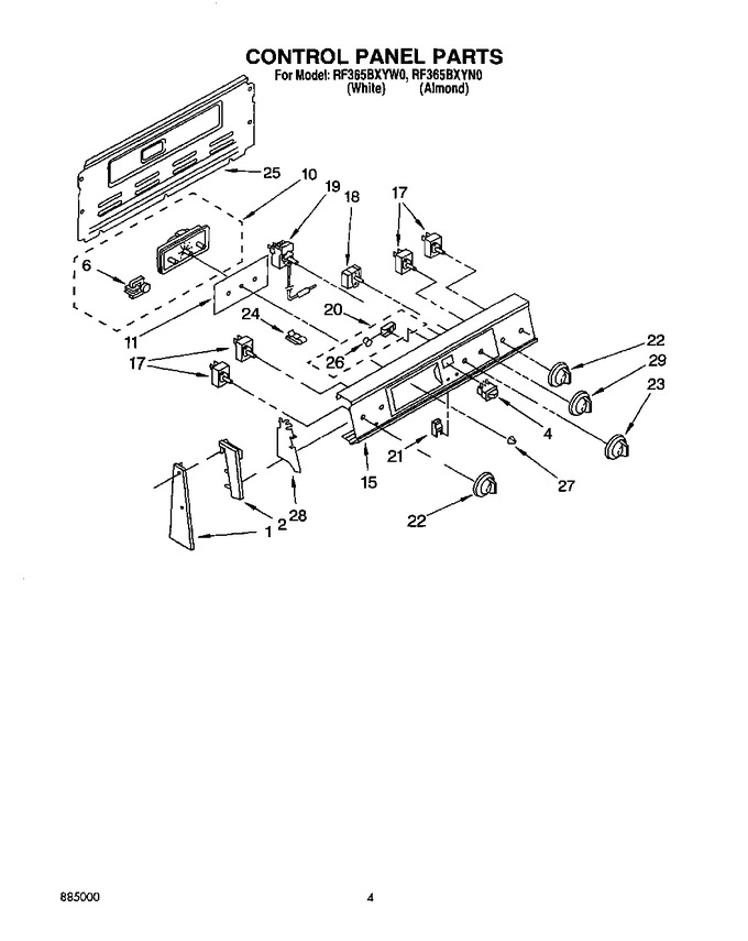 Diagram for RF365BXYN0
