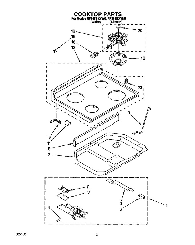 Diagram for RF365BXYN0