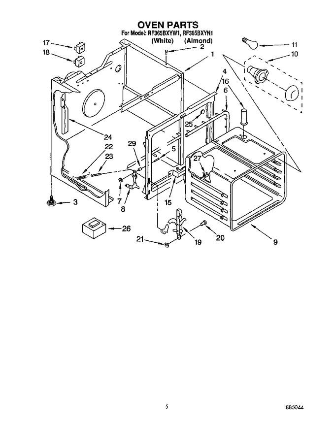 Diagram for RF365BXYW1