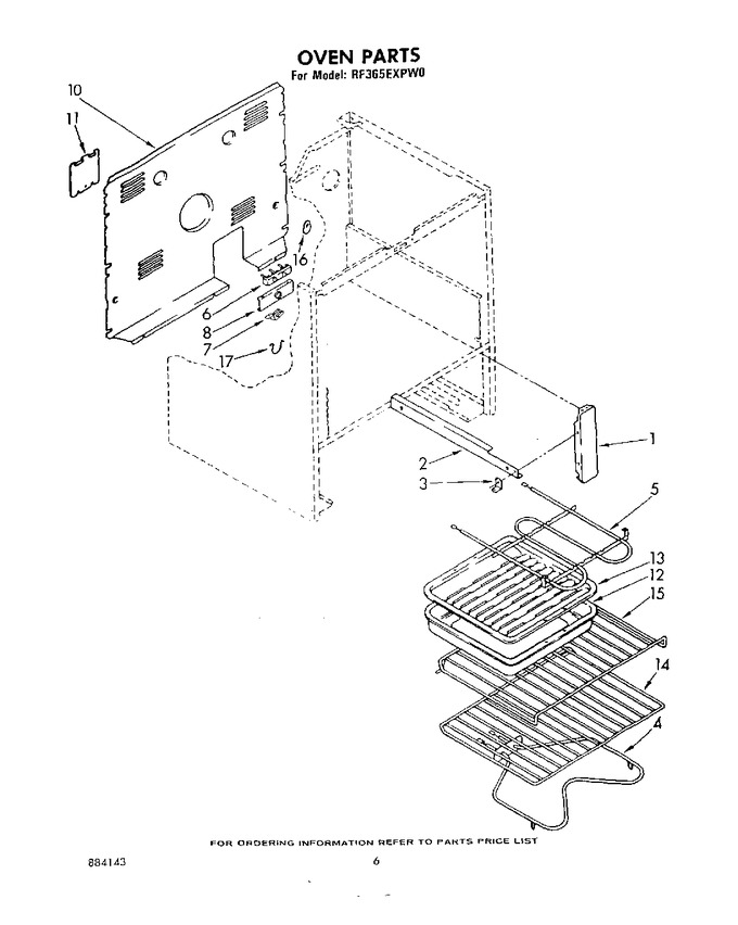 Diagram for RF365EXPW0