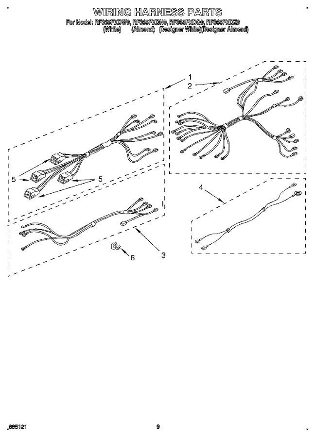 Diagram for RF365PXDZ0