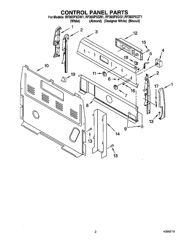 Diagram for RF365PXGQ1