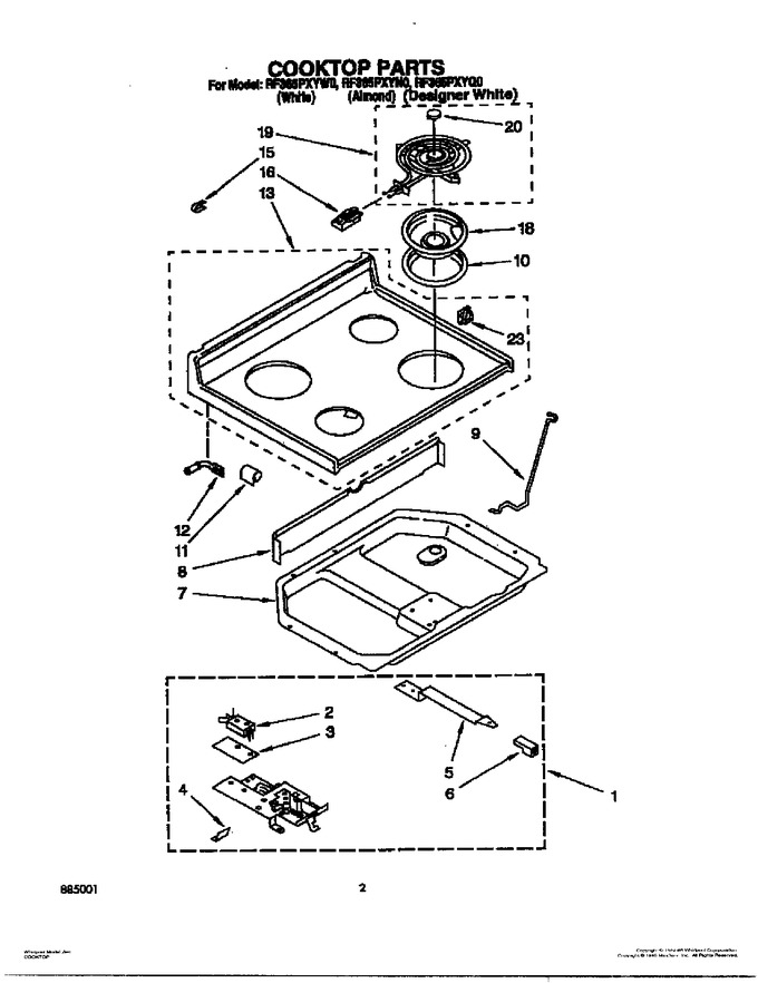 Diagram for RF365PXYW0