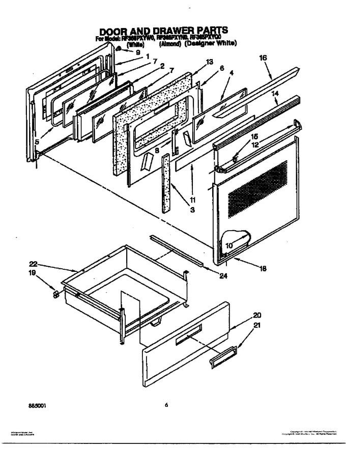 Diagram for RF365PXYW0