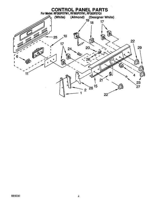Diagram for RF365PXYW1