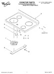 Diagram for 01 - Cooktop, Literature